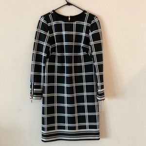 Eliza J Black & White Dress